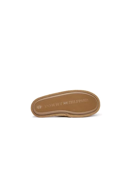 Tommy Hilfiger Naminės šlepetės Corduroy House Shoes smėlio