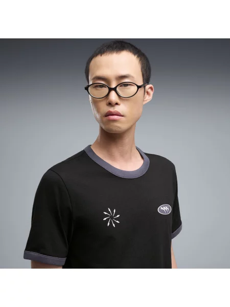 Koszulka unisex FUTURE.PUMA.ARCHIVE z lamÃ³wkÄ… OdzieÅ¼ S czarny