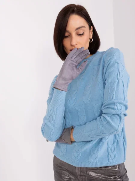 Mănuși Fashionhunters gri