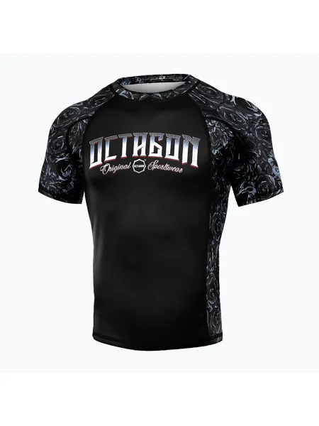 Тениска Octagon черно