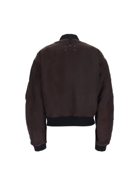 Kurtka bomber Maison Margiela dwustronny brązowy