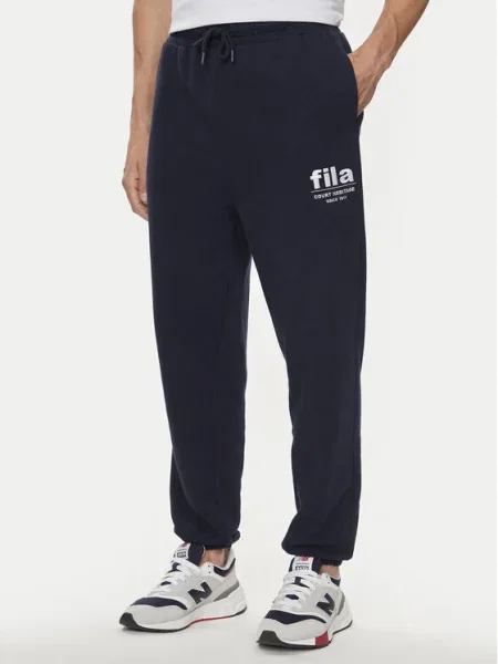 FILA Pantaloni LISBON albastru alb