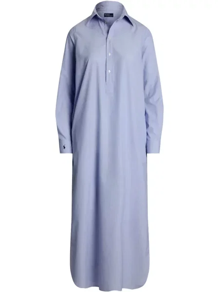 Polo Polo Ralph Lauren z twillu do kolan plisowane żółte