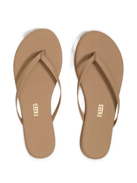Sandale Tkees din piele fără toc
