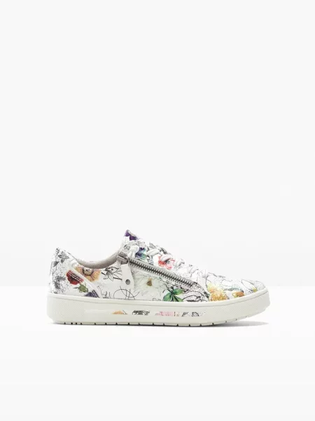 Sneakersy Jana wygodna tęgość białe