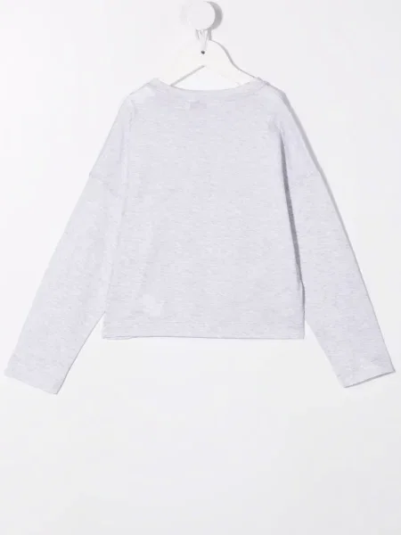 Bluza dziecięca Brunello Cucinelli szara