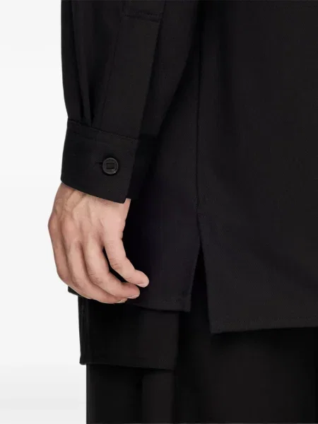 Cămașă Y-3 din țesătură twill negru