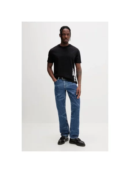 Karl Lagerfeld Jeans jeansy straight niebieskie