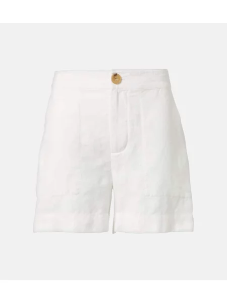 Bermudy Vince białe