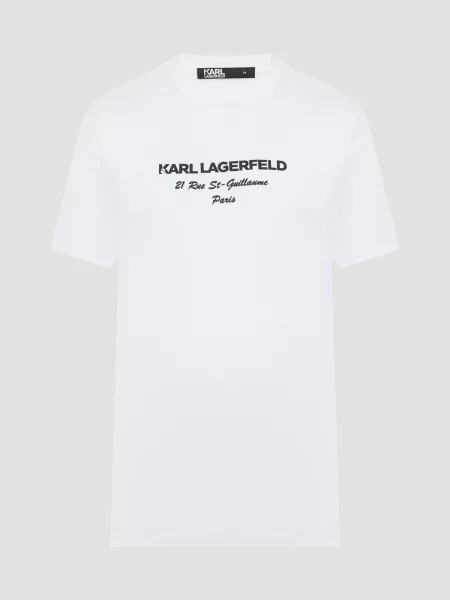 Футболка Karl Lagerfeld білий