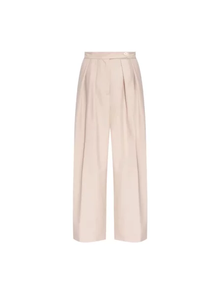 Spodnie Dries Van Noten beżowe