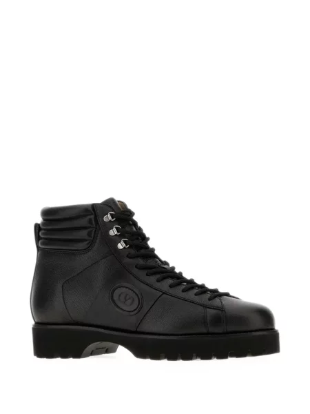 Botine Valentino Garavani din piele negru