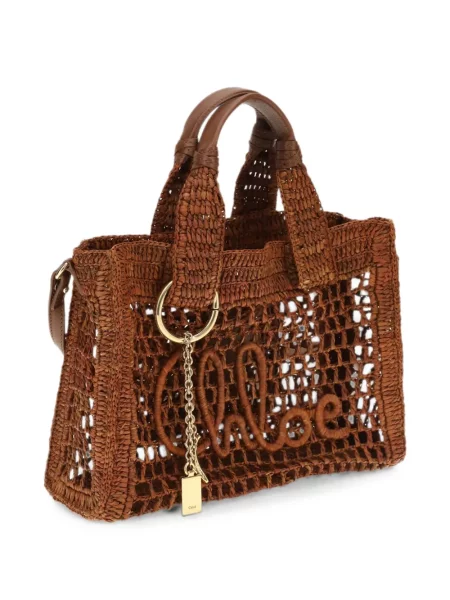 Geantă shopper Chloé maro