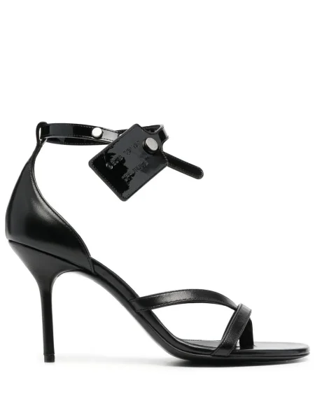 Sandale Off-white din piele alb