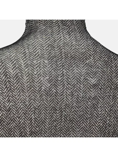 Kombinezon Mm6 Maison Margiela w jodełkę szary
