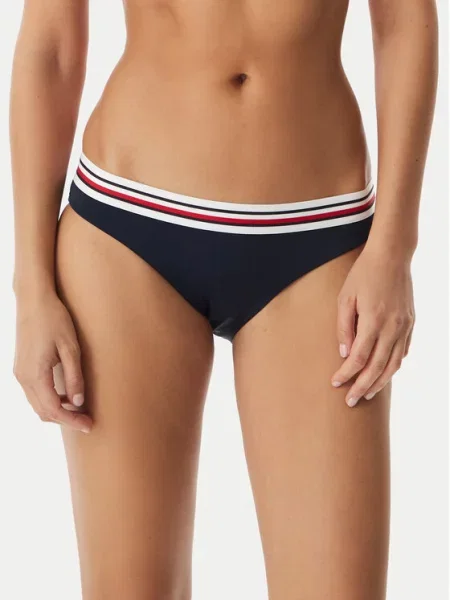 Tommy Hilfiger Dół od bikini Granatowy