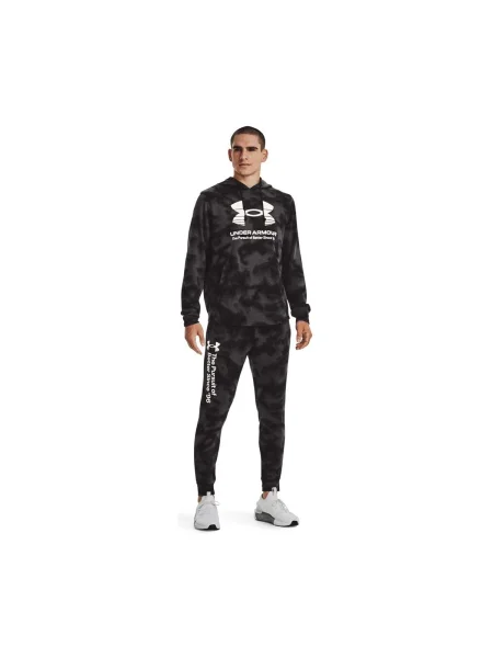 Froté nohavice Under Armour čierna