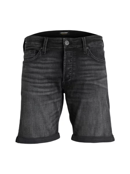 Szorty jeansowe Jack & Jones casual czarne