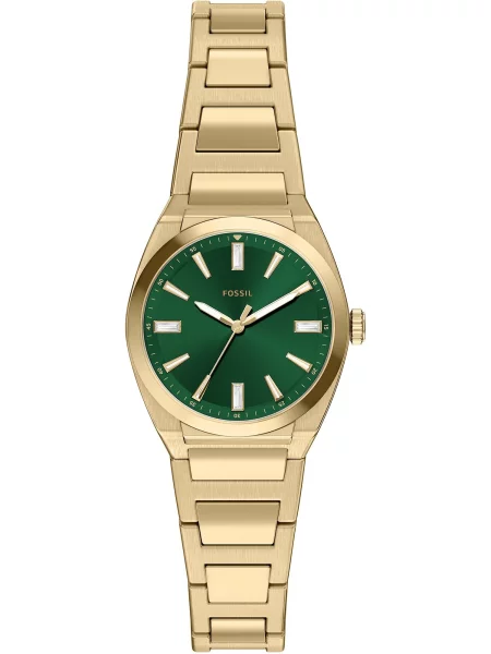 FOSSIL Ceas analogic EVERETT auriu verde