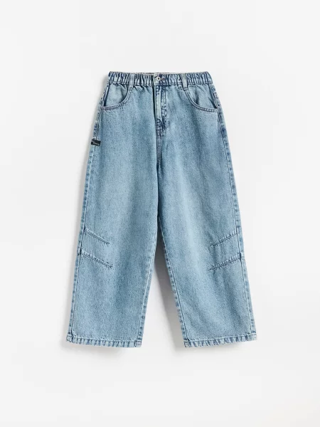 Reserved Джинси baggy синій