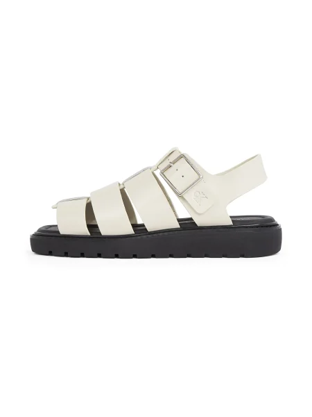 Sandale Calvin Klein Jeans alb