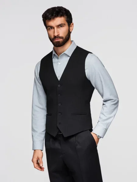 Vestă Ombre negru
