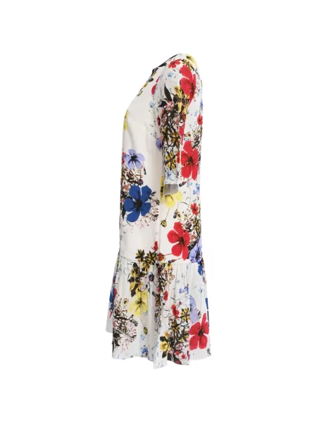 Rochie mini Erdem cu model floral cu imagine