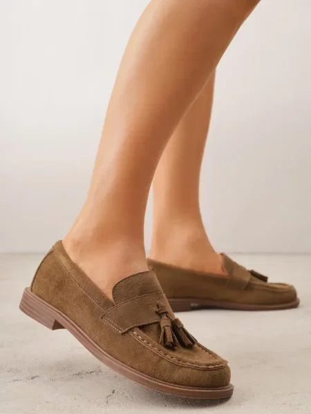 Mocasini Maritune bej