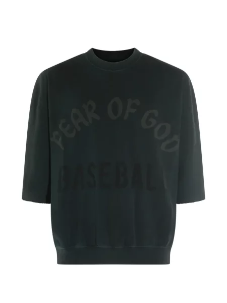 Scurt pulover Fear Of God cu imagine gri