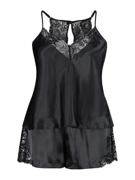 Trendyol Curve Pantaloni scurți negru