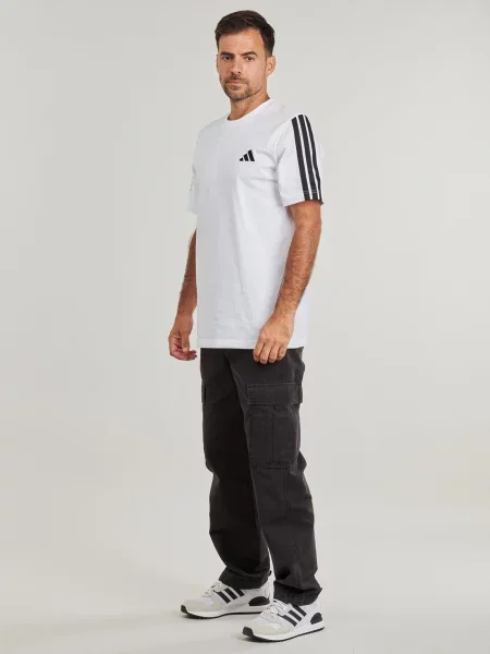 Prugasta majica Adidas bijela