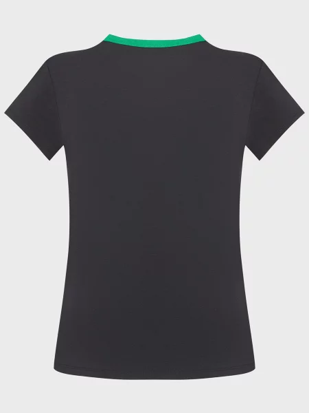 Футболка Calvin Klein Jeans ретро чорна