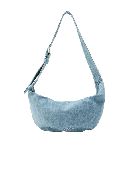 Lala Berlin Torba za čez ramo moder denim