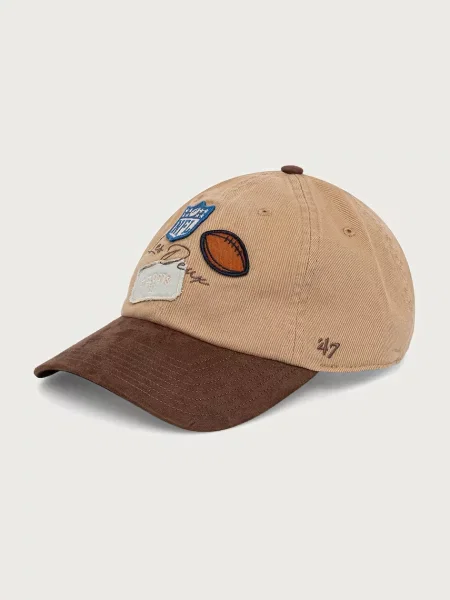 Les Deux czapka z daszkiem snapback x Detroit Lions beżowa
