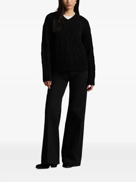 Căciulă Polo Ralph Lauren cu broderie tricotate de costum albastru