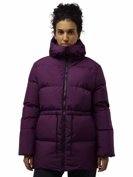 Пуховик Jack Wolfskin Kirschallee фіолетовий