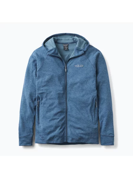 Мъжки суитшърт Rab Nexus Hoody tempest blue синьо