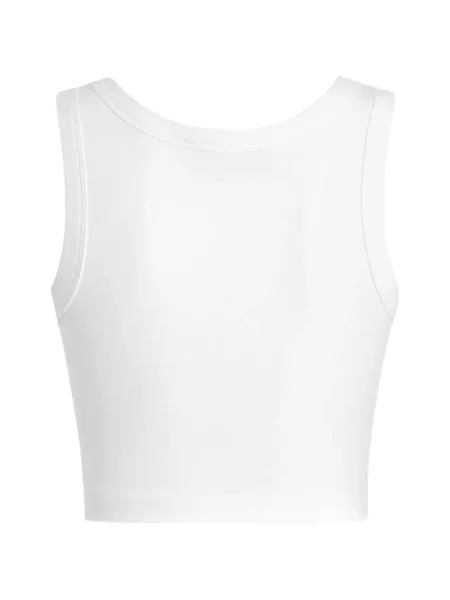 Top Dolce & Gabbana din jerseu alb
