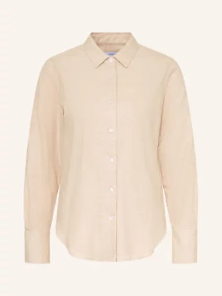 Rossana Diva Koszula Z Flaneli beige beżowa