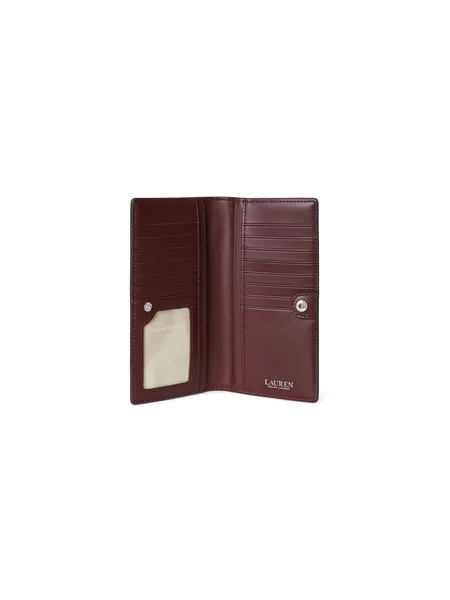 LAUREN RALPH LAUREN Denarnica Bordo rdeča
