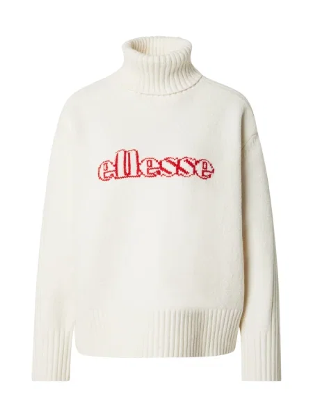 ELLESSE Pulover Fascuno albastru închis / roșu / murdar alb