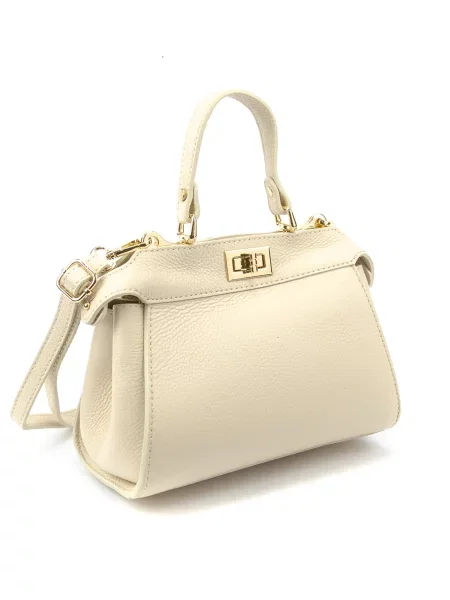 RoyalBag Сумка Шкіра бежевий