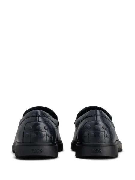 Kožené loafers Tod's modré