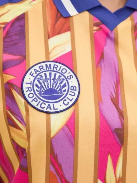 Sneakerși Adidas Terrex cu imagine cu imprimeu tropical maro