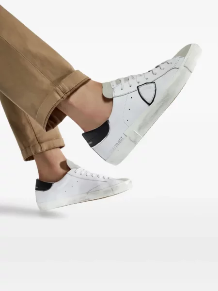 Sneakerși Philippe Model Paris din piele de căprioară