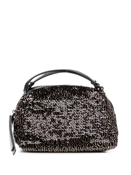 Geantă shopper Gianni Chiarini negru