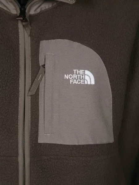 Geacă bomber The North Face din fleece maro