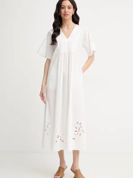Weekend MaxMara Rochie WKDTARTUFO alb
