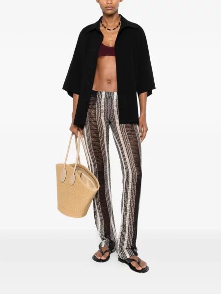 Pantaloni Missoni cu paiete negru