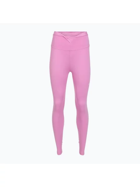 Легінси для тренувань Nike One High-Waisted magenta light/white білі